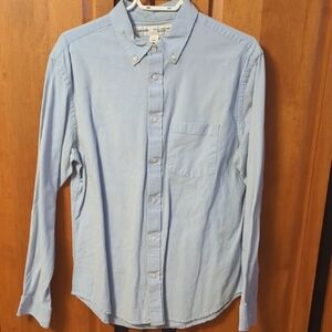 Old Navy Men's Light Blue Dress Shirt
